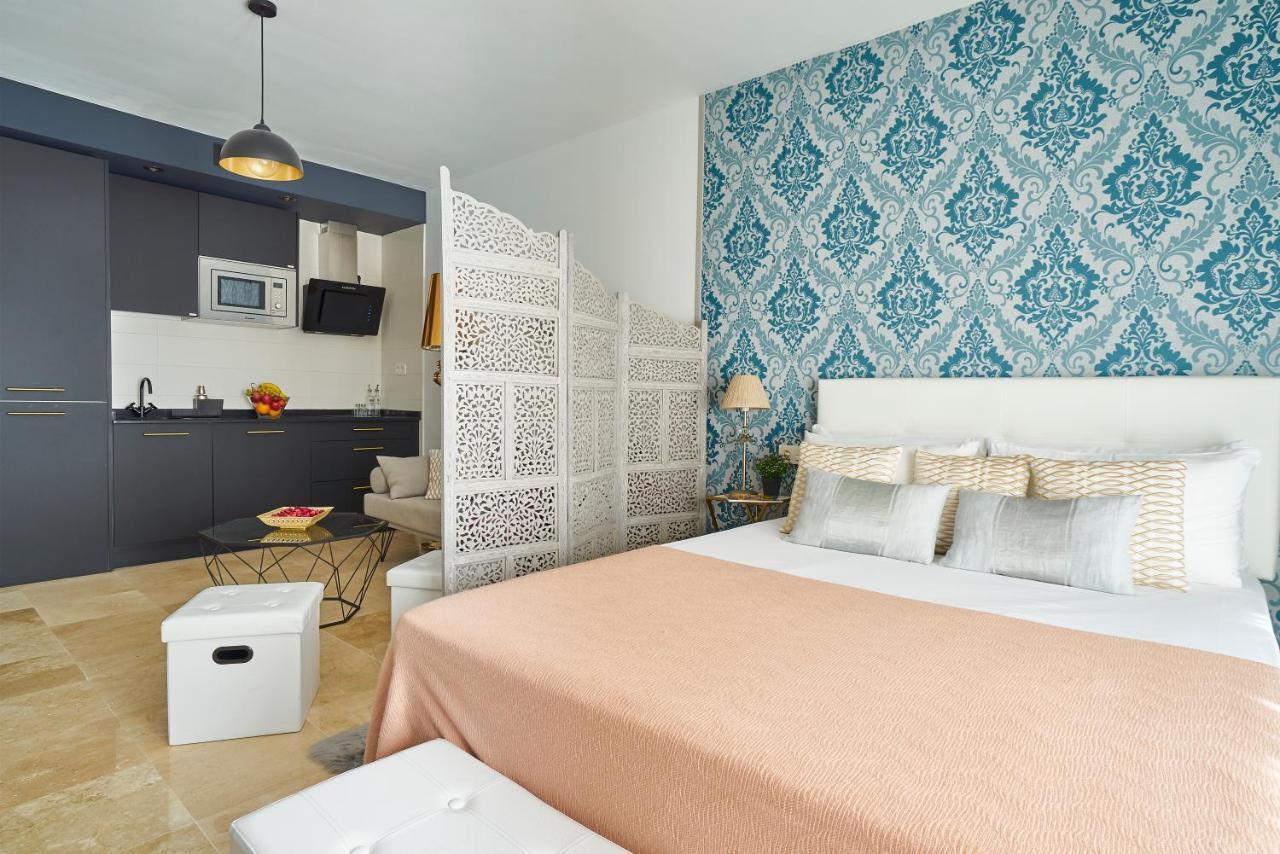 Studio Deluxe With Shared Roof Terrace 马拉加 外观 照片