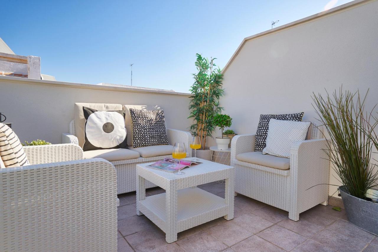 Studio Deluxe With Shared Roof Terrace 马拉加 外观 照片
