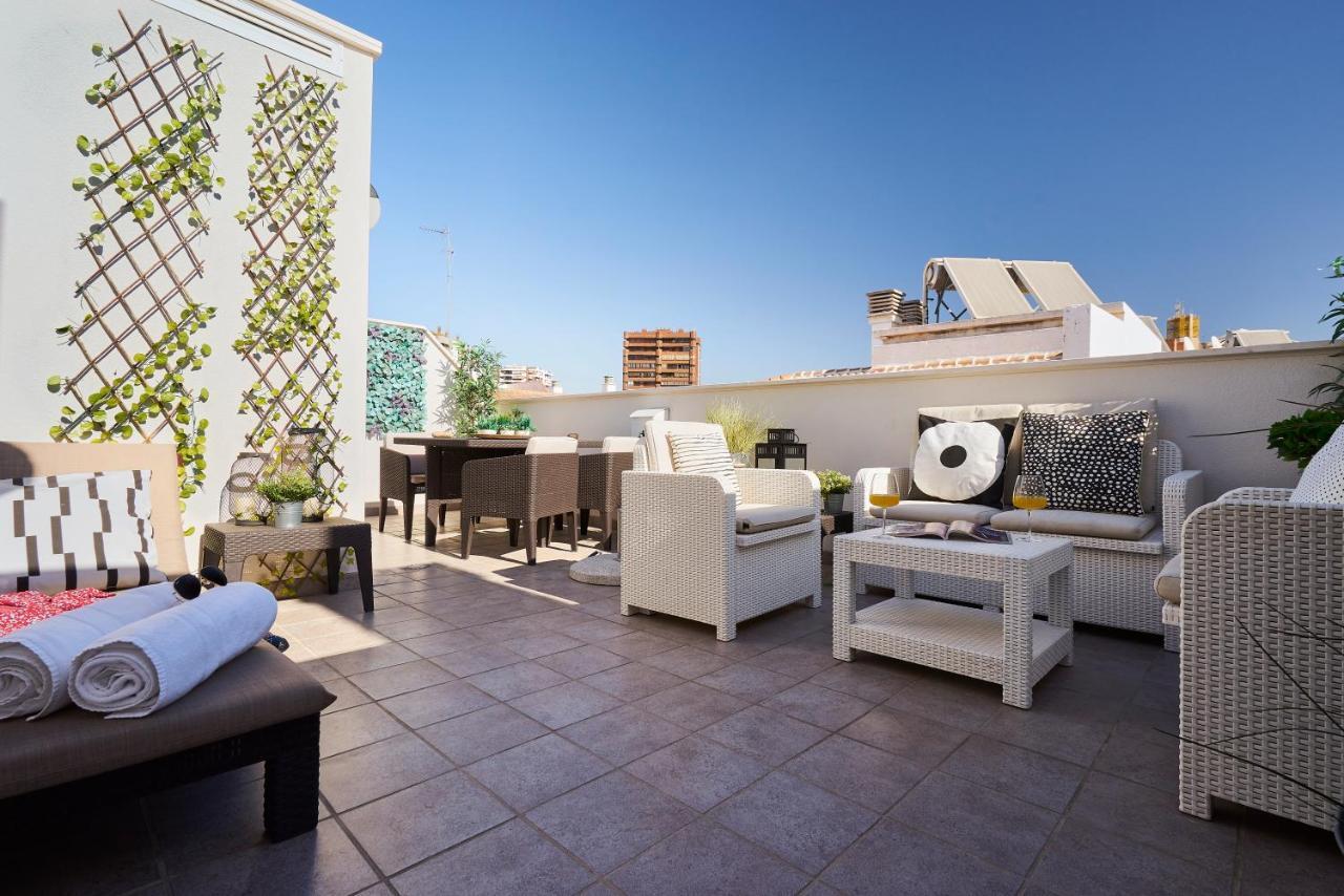 Studio Deluxe With Shared Roof Terrace 马拉加 外观 照片