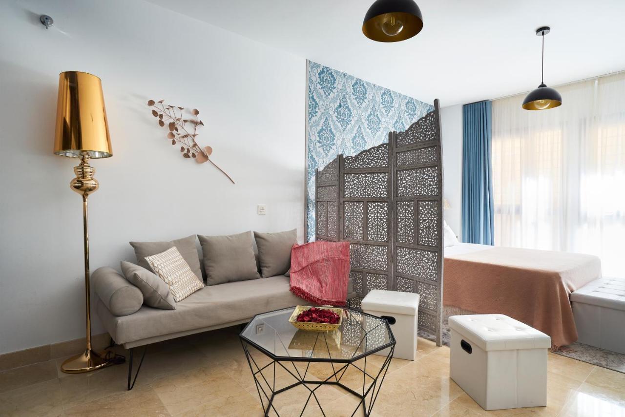 Studio Deluxe With Shared Roof Terrace 马拉加 外观 照片